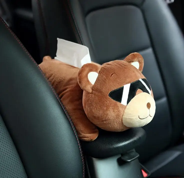 New Cartoon Car Tissue Bag Holder Plush Automotive Backseat Hanging Paper Tower Storage Box Brown Bear Dog Rabbit Seat Back Bags
New Cartoon Car Tissue Bag Holder Plush Automotive Backseat Hanging Paper Tower Storage Box Brown Bear Dog Rabbit Seat Back Bags