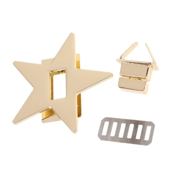 Women Star Metal Bag Buckles DIY Clasp Turn Twist Lock For Shoulder Bag Handbag Purse Bag Accessories
Women Star Metal Bag Buckles DIY Clasp Turn Twist Lock For Shoulder Bag Handbag Purse Bag Accessories