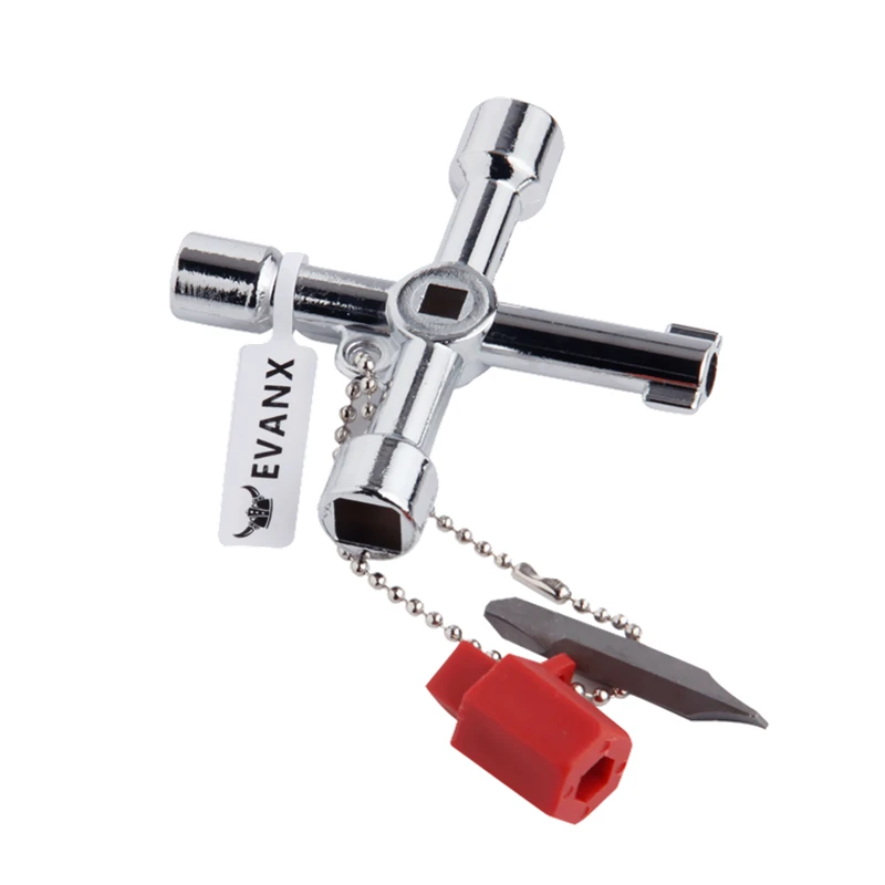 EVANX 5 In 1 Universal Wrench Cross Switch Key Wrench With Accessories Circle Square Triangle Key Set Wrench Repair Tools
EVANX 5 In 1 Universal Wrench Cross Switch Key Wrench With Accessories Circle Square Triangle Key Set Wrench Repair Tools