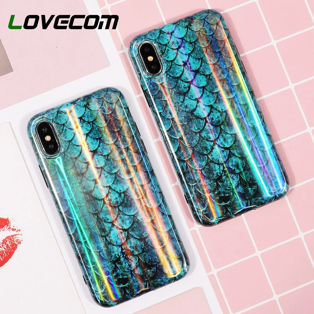 LOVECOM Laser Vintage Fish Scale Case For iPhone XS X 6 6S 7 8 Plus IMD Soft Full Body Protective Phone Back Cover Case Gift
LOVECOM Laser Vintage Fish Scale Case For iPhone XS X 6 6S 7 8 Plus IMD Soft Full Body Protective Phone Back Cover Case Gift