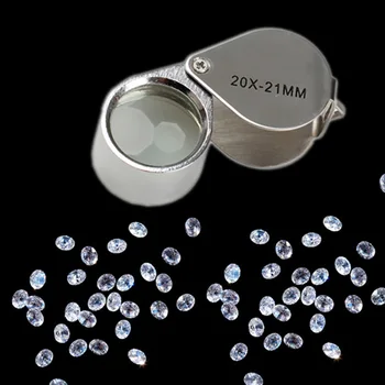 Portable 20 x 21mm Jewelry Magnifying Glass 20X Folding Magnifier Loupe for Jewelry Coins Stamps Antiques 1PCS
Portable 20 x 21mm Jewelry Magnifying Glass 20X Folding Magnifier Loupe for Jewelry Coins Stamps Antiques 1PCS