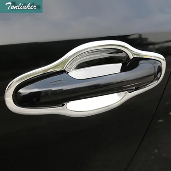 Tonlinker 8 PCS DIY Car styling ABS chrome Outside door handle bowl light case Stickers for TOYOTA HIGHLANDER 2015 accessories
Tonlinker 8 PCS DIY Car styling ABS chrome Outside door handle bowl light case Stickers for TOYOTA HIGHLANDER 2015 accessories