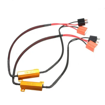 2pcs Car Fog Lamps Decoder 6R H7 Headlight Load Resistor LED Error Warning Resistance High quality Hot Sale
2pcs Car Fog Lamps Decoder 6R H7 Headlight Load Resistor LED Error Warning Resistance High quality Hot Sale