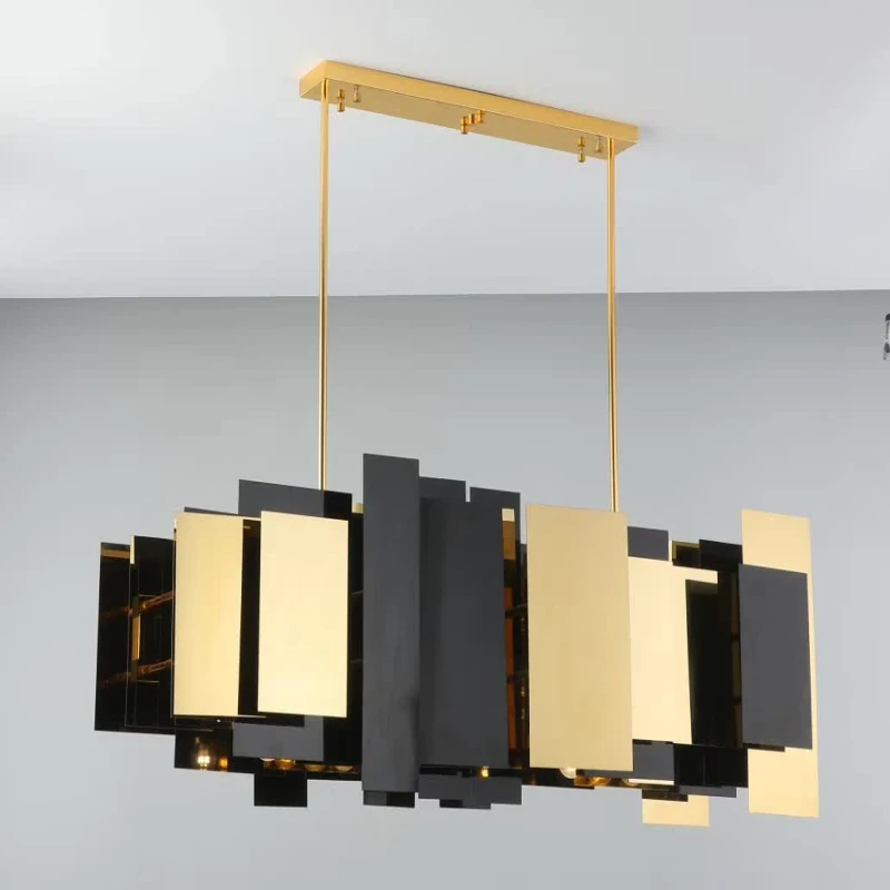 Nordic chandelier stainless steel light luxury chandelier designer model room living room decoration lamp restaurant hotel lamp
Nordic chandelier stainless steel light luxury chandelier designer model room living room decoration lamp restaurant hotel lamp
