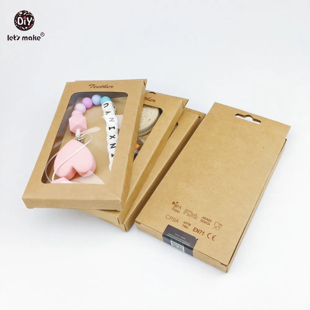 Let's Make Baby Gift/Merchandise/Packing Box 100pc Kraft Paper Wedding Wrapping Jewelry Supply Pendants Accessories Baby Teether
Let's Make Baby Gift/Merchandise/Packing Box 100pc Kraft Paper Wedding Wrapping Jewelry Supply Pendants Accessories Baby Teether