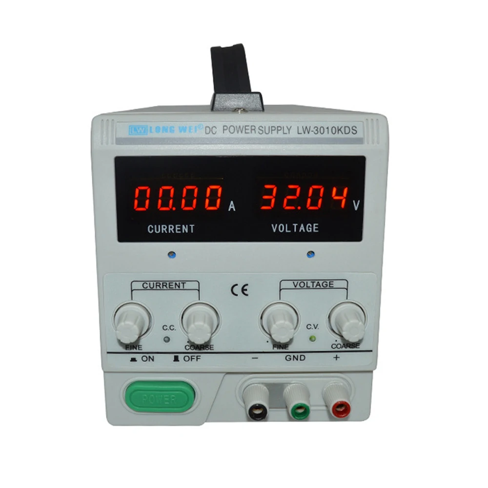 4 Digits Display LW-3010KDS 30V/10A LED Adjustable Switch DC Regulated Power Supply Multi-Function Protection Test Power Supply
4 Digits Display LW-3010KDS 30V/10A LED Adjustable Switch DC Regulated Power Supply Multi-Function Protection Test Power Supply