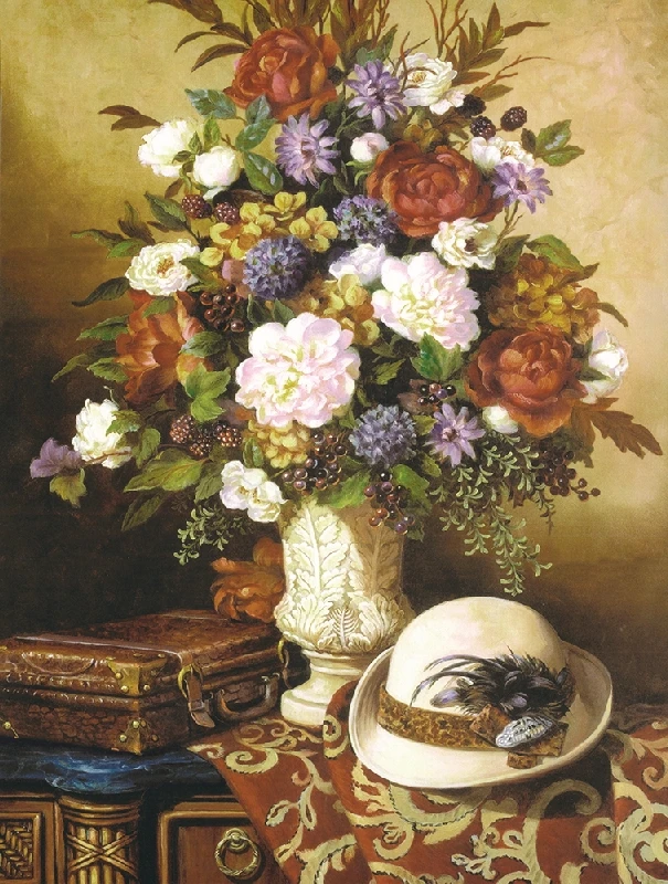 Prints art classical oil painting on canvas Home wall decor art picture Lady hat and flowers fine gift for grandmother
Prints art classical oil painting on canvas Home wall decor art picture Lady hat and flowers fine gift for grandmother