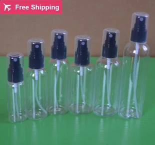 free shipping 30/50/60/75/100/120ml PET black small spray Atomizing bottle Liquid Cosmetic packaging bottle Black Cap
free shipping 30/50/60/75/100/120ml PET black small spray Atomizing bottle Liquid Cosmetic packaging bottle Black Cap