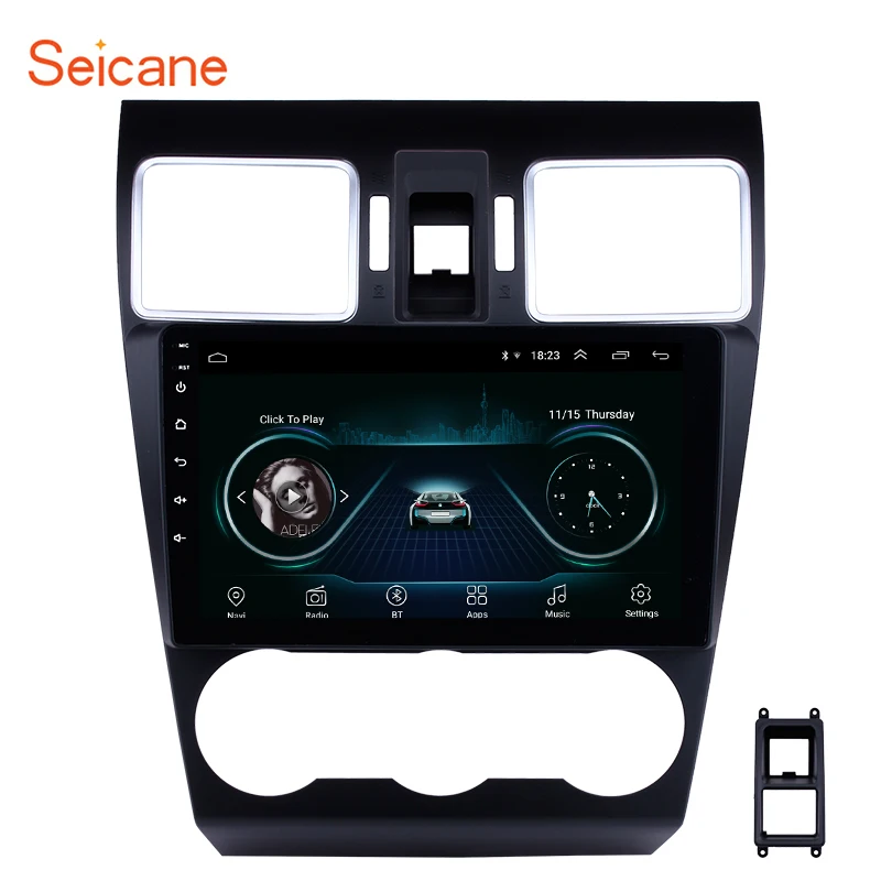 Seicane Android 8.1 Car GPS Radio Head Unit Player for Subaru Foreste 2015 2016 2017 Support 3G WiFi TPMS DVR OBDII Rear camera
Seicane Android 8.1 Car GPS Radio Head Unit Player for Subaru Foreste 2015 2016 2017 Support 3G WiFi TPMS DVR OBDII Rear camera