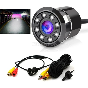 100Pcs/Lot 8 LED Light HD 170 CCD Waterproof Night Vision Car Rear View Reverse Backup Parking Camera (Color: Black)
100Pcs/Lot 8 LED Light HD 170 CCD Waterproof Night Vision Car Rear View Reverse Backup Parking Camera (Color: Black)