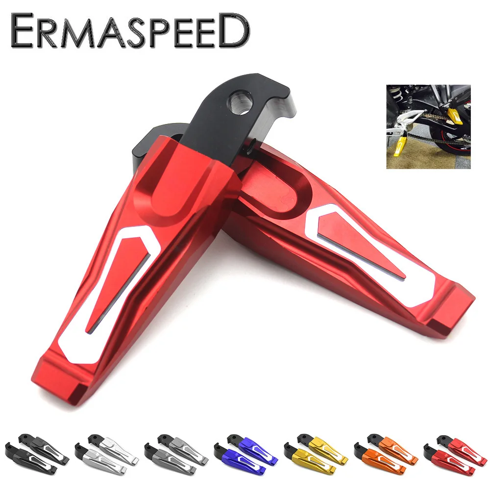 Pair New Motorcycle CNC Aluminum Rear Passenger Foot Pedals Adjustable Foot Pegs Footpegs for Yamaha Tmax T-max 530 500 Scooter
Pair New Motorcycle CNC Aluminum Rear Passenger Foot Pedals Adjustable Foot Pegs Footpegs for Yamaha Tmax T-max 530 500 Scooter