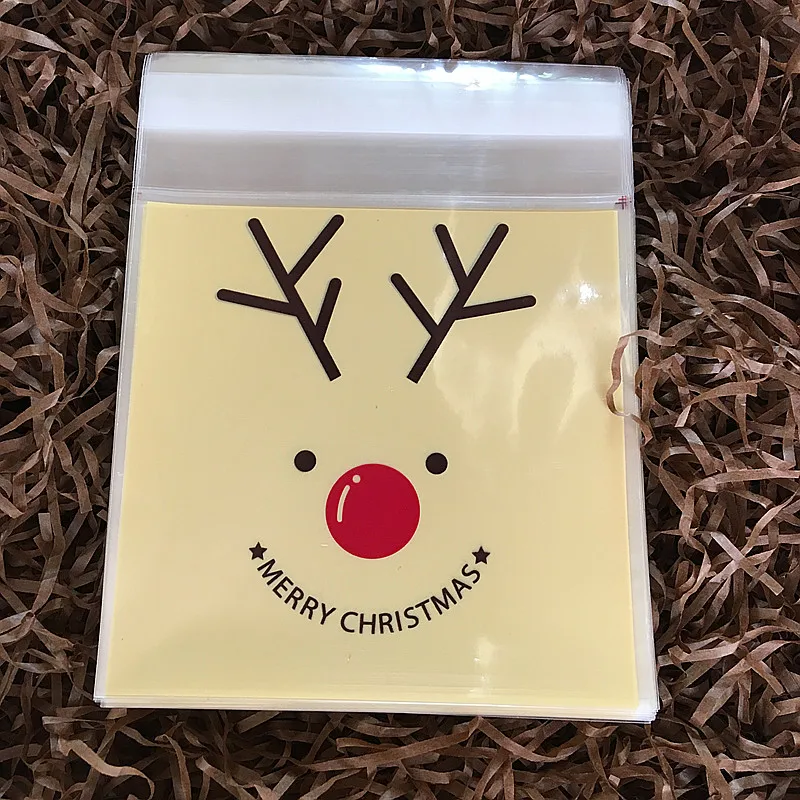 DONYAM 100pcs/lot Merry Christmas Plastic Self Adhesive Cookie Packaging Bag Wedding Candy Gift Decoration Bag 10*10cm
DONYAM 100pcs/lot Merry Christmas Plastic Self Adhesive Cookie Packaging Bag Wedding Candy Gift Decoration Bag 10*10cm