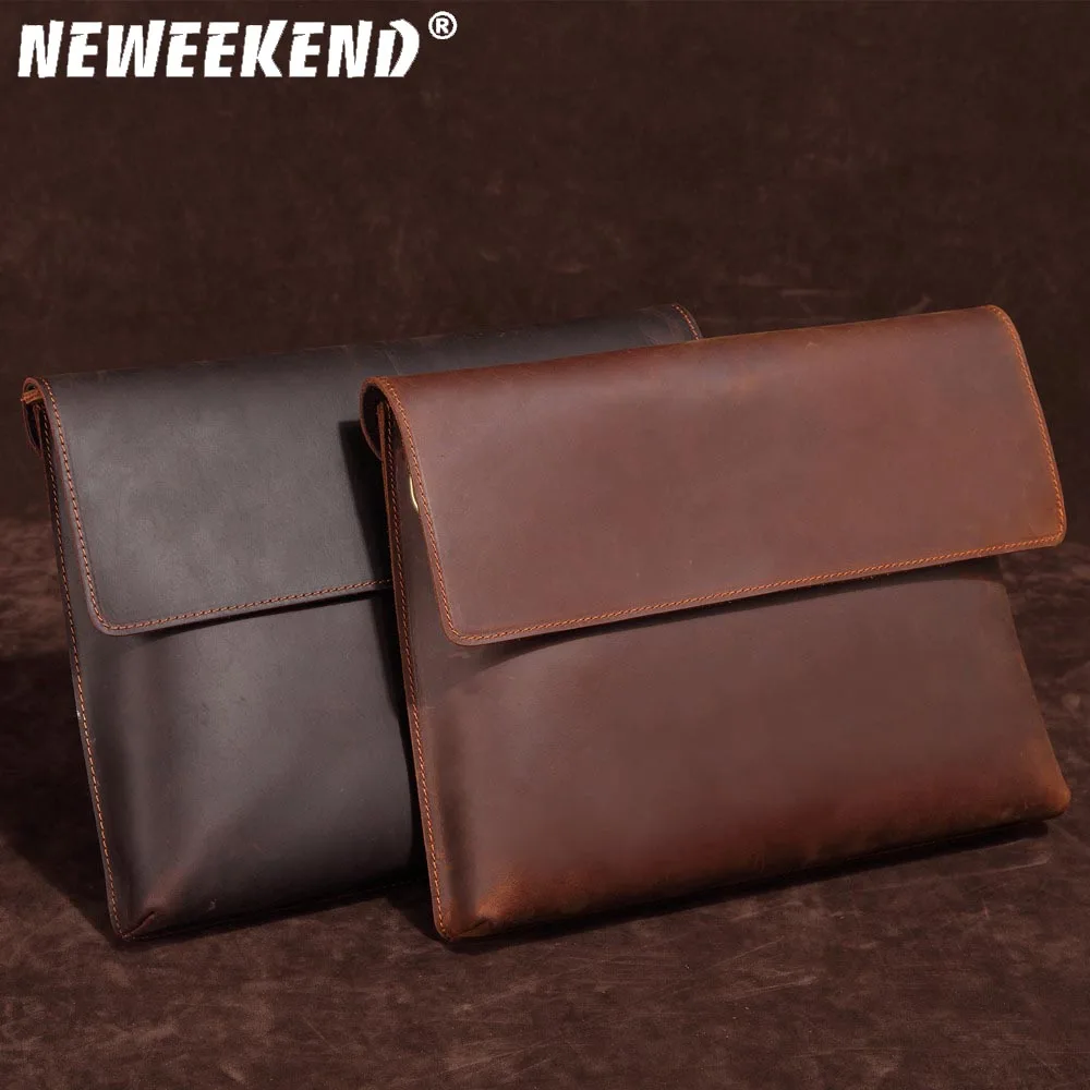 Crazy Horse Skin Envelope Real Cowhide Shoulder Bag Messenger Leather Business A4 IPad File Bag Hand Bag SF
Crazy Horse Skin Envelope Real Cowhide Shoulder Bag Messenger Leather Business A4 IPad File Bag Hand Bag SF