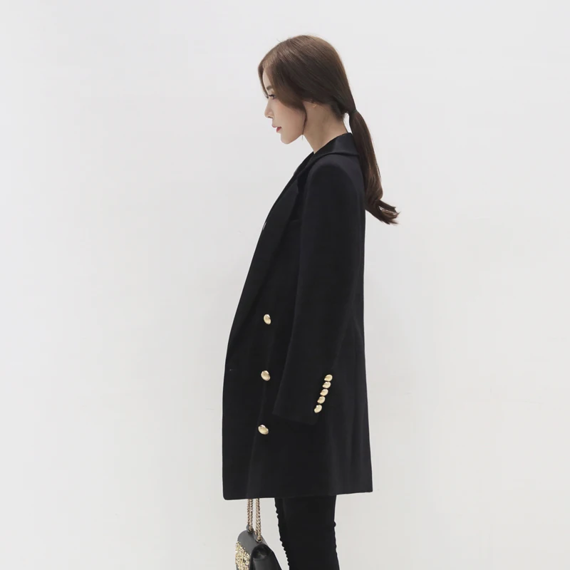 Blazers Black Blaser Blazer Feminino New Spring Fashionable Leisure Suit Girls Slim Coat Buttons Sleeve
Blazers Black Blaser Blazer Feminino New Spring Fashionable Leisure Suit Girls Slim Coat Buttons Sleeve