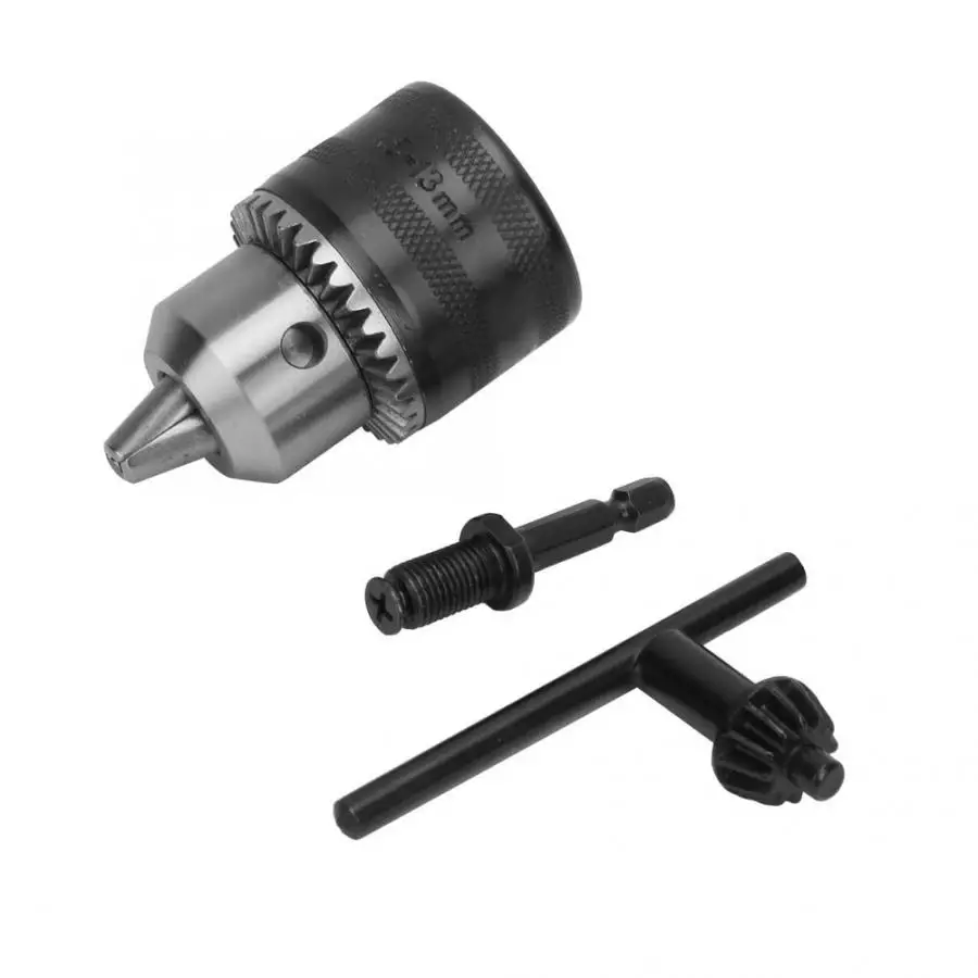 Light Type 1.5-13MM 3/8--24UNF Hand Drill Chuck Tool Kit + 1/4 Hex 3/8 Threaded Extension Rod
Light Type 1.5-13MM 3/8--24UNF Hand Drill Chuck Tool Kit + 1/4 Hex 3/8 Threaded Extension Rod