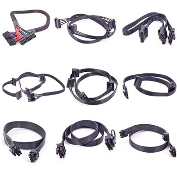 5Pin to 2 / 3 / 4 Port SATA / 4Pin Peripheral CPU 8P to 4+4Pin GPU 8Pin to Dual 6+2Pin Power Supply Cable for Great Wall Modular
5Pin to 2 / 3 / 4 Port SATA / 4Pin Peripheral CPU 8P to 4+4Pin GPU 8Pin to Dual 6+2Pin Power Supply Cable for Great Wall Modular