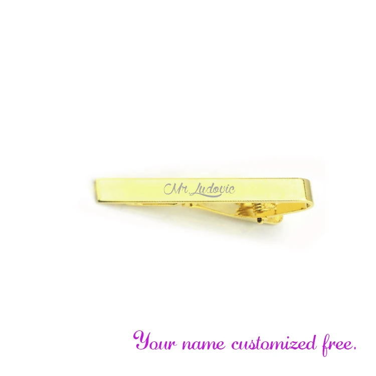 Personalized Tie clip in gold+silver+black color custom free with your father's name nice Father's Day gift for your dear father
Personalized Tie clip in gold+silver+black color custom free with your father's name nice Father's Day gift for your dear father