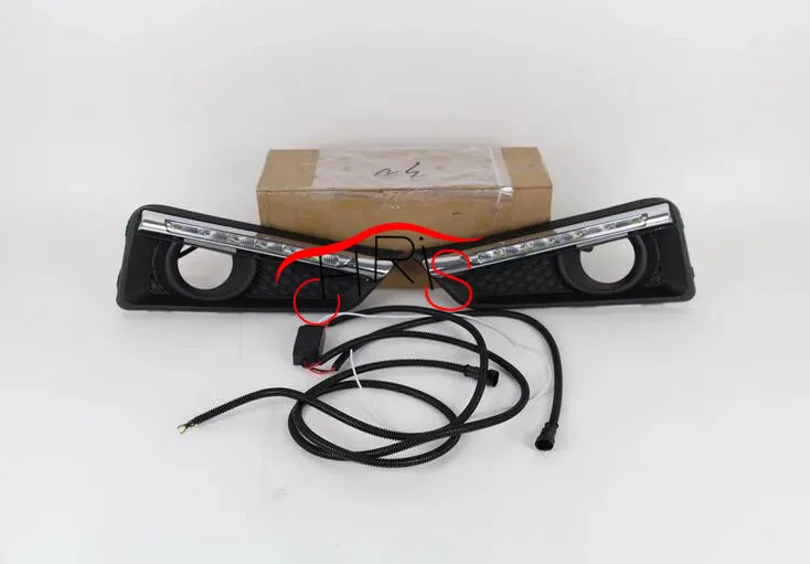 Auto Accessories LED Daytime Running Lights Driving Lamp For High Specifications City 2014-2015 DRL