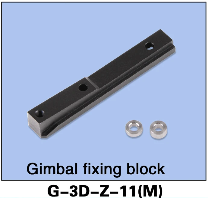 Free Shipping Original Walkera G-3D FPV Gimbal Spare Parts G-3D-Z-11(M) Gimbal Fixing Block
Free Shipping Original Walkera G-3D FPV Gimbal Spare Parts G-3D-Z-11(M) Gimbal Fixing Block