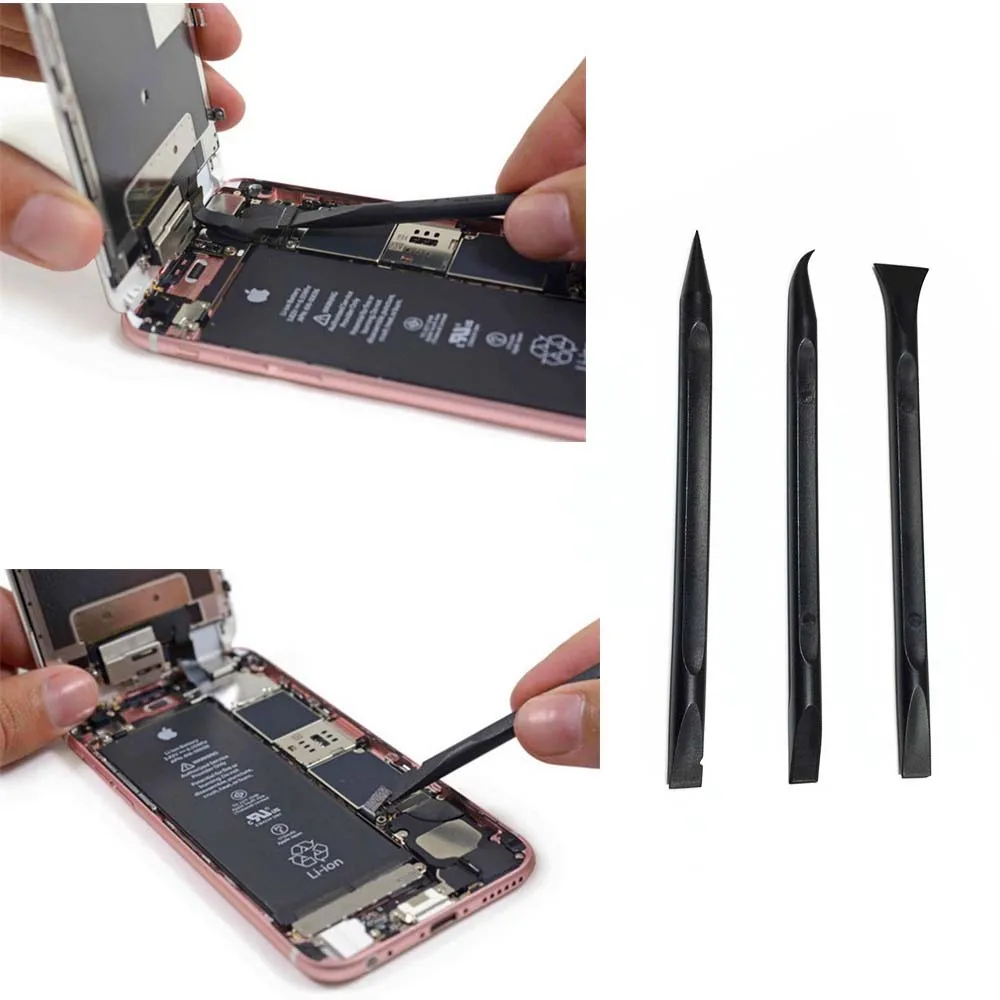 3PCS 6" ESD Safe Heavy Duty Plastic Spudger Set for Mobile Phone Tablet Opening Repair Tool Durable Anti-static Spudger
3PCS 6" ESD Safe Heavy Duty Plastic Spudger Set for Mobile Phone Tablet Opening Repair Tool Durable Anti-static Spudger