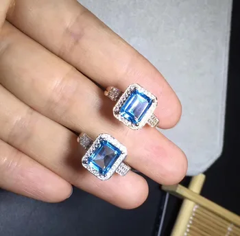 Qi Xuan_Fashion Jewelry_Blue Stone Simple Elegant Woman Rings_S925 Solid Sliver Fashion Rings_Manufacturer Directly Sales
Qi Xuan_Fashion Jewelry_Blue Stone Simple Elegant Woman Rings_S925 Solid Sliver Fashion Rings_Manufacturer Directly Sales