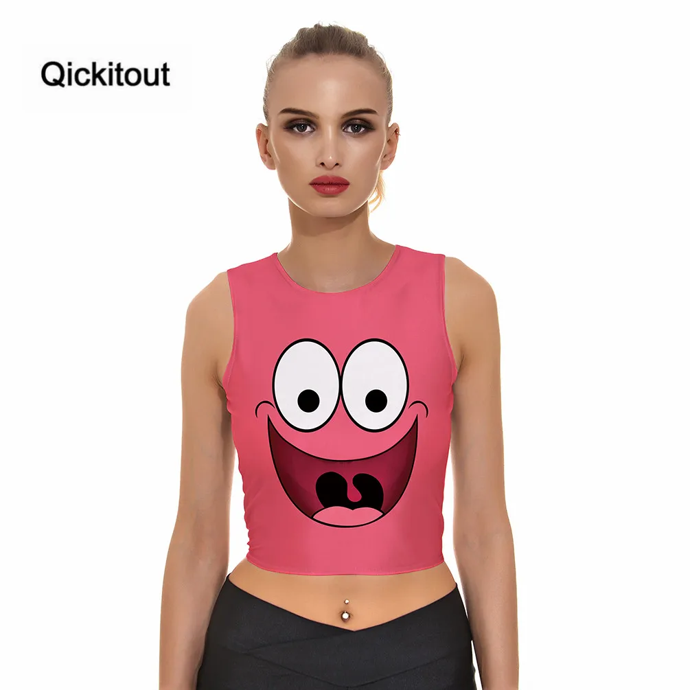 Qickitout TOP 2016 Pokemon Pattern Crop Top Women Camis Pikachu Charmander Squirtle Print tank tops Colorful sleeveless Tee Vest
Qickitout TOP 2016 Pokemon Pattern Crop Top Women Camis Pikachu Charmander Squirtle Print tank tops Colorful sleeveless Tee Vest