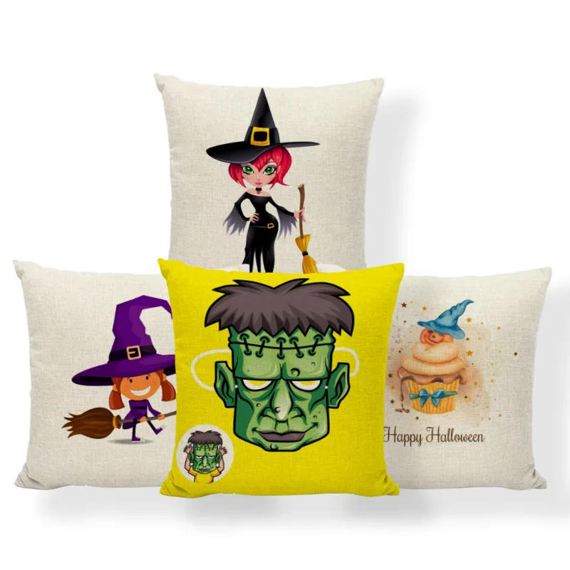 Halloween Trick Or Treat Cushion Cover Black Cat Pillow Case French Country Farmhouse Decorating Throw Pillow Covers Small Linen
Halloween Trick Or Treat Cushion Cover Black Cat Pillow Case French Country Farmhouse Decorating Throw Pillow Covers Small Linen