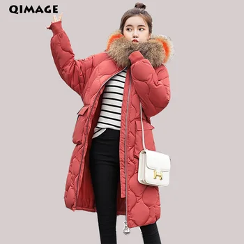 2018 New Colourful Fur Collar Parkas Women Thick Warm Winter Coat Ladies Loose Long Parkas Cotton Down Jacket Outwear Big size
2018 New Colourful Fur Collar Parkas Women Thick Warm Winter Coat Ladies Loose Long Parkas Cotton Down Jacket Outwear Big size