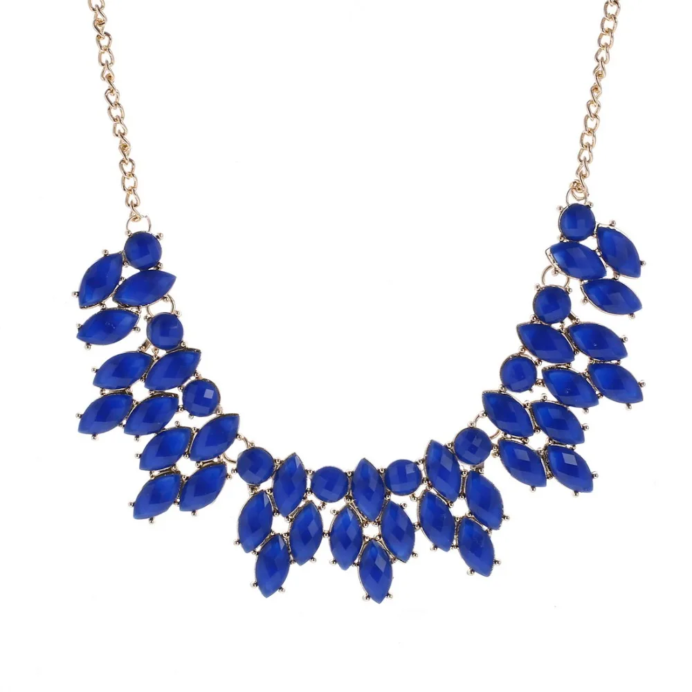 Summer Jewelry Lady Collares Statement Necklaces Pendants Simulated Diamant Gem stone Acrylic Collier Femme Necklace for Women
Summer Jewelry Lady Collares Statement Necklaces Pendants Simulated Diamant Gem stone Acrylic Collier Femme Necklace for Women