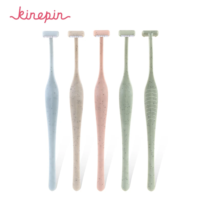 KINEPIN Precision Makeup Eyebrow Trimmer 2pcs Mini Blade Eye Brow Hair Razors T-Type Face Hairs Remover Wheat Straw Shaver Tools
KINEPIN Precision Makeup Eyebrow Trimmer 2pcs Mini Blade Eye Brow Hair Razors T-Type Face Hairs Remover Wheat Straw Shaver Tools