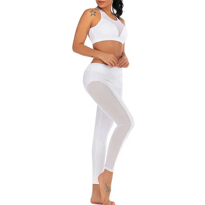 Hot Sale Yoga suit Yoga Pants Women's Fitness Sport Leggings Black and White Solid Color Perspective Vest Leggings Yoga Set 4az
Hot Sale Yoga suit Yoga Pants Women's Fitness Sport Leggings Black and White Solid Color Perspective Vest Leggings Yoga Set 4az