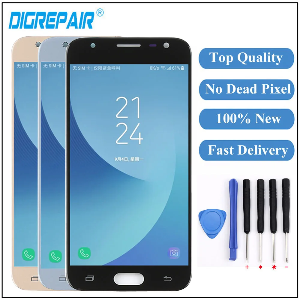 For Samsung J3 2017 Display For Samsung Galaxy J3 2017 J330 LCD Display Touch Screen Digitizer For Samsung j3 2017 Screen
For Samsung J3 2017 Display For Samsung Galaxy J3 2017 J330 LCD Display Touch Screen Digitizer For Samsung j3 2017 Screen