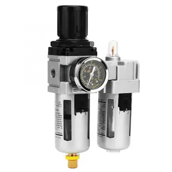 AC3010-02 G1/4 Air Pressure Compressor Filter Gauge Trap Oil Water Regulator Tools Kit Hot Sale
AC3010-02 G1/4 Air Pressure Compressor Filter Gauge Trap Oil Water Regulator Tools Kit Hot Sale