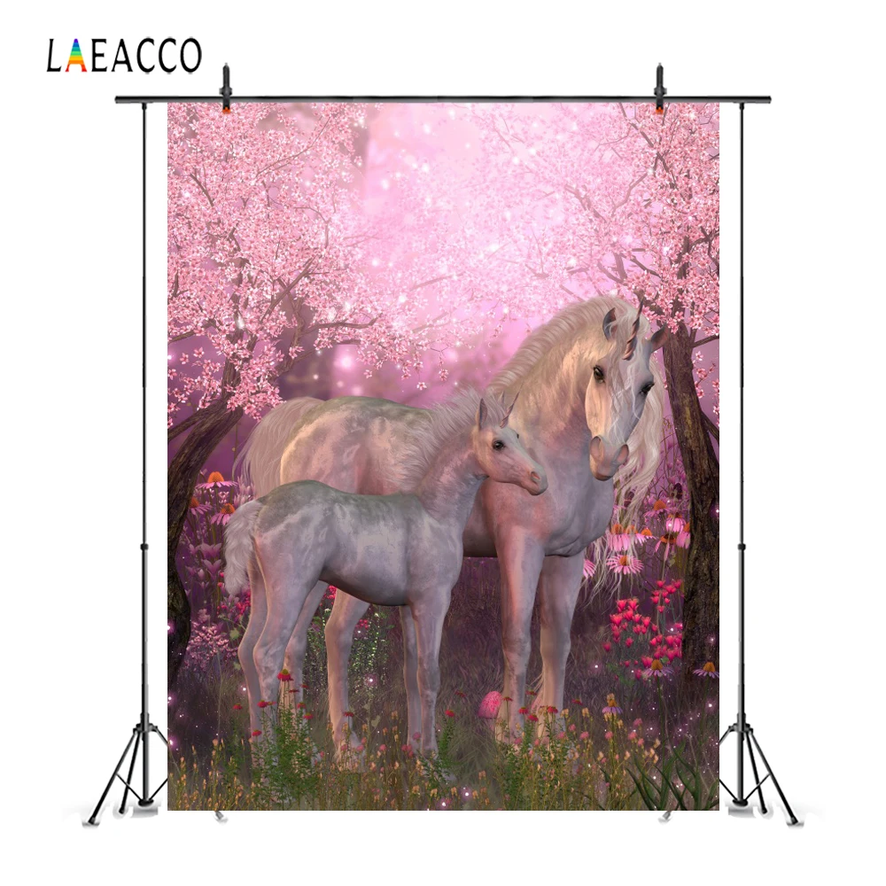 Laeacco Dreamlike Unicorn Flowers Light Bokeh Baby Party Photo Backgrounds Customized Photographic Backdrops For Photo Studio
Laeacco Dreamlike Unicorn Flowers Light Bokeh Baby Party Photo Backgrounds Customized Photographic Backdrops For Photo Studio