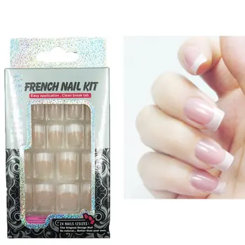 5 Boxes/Lot 24Pcs Fashion French Short False Nail Turnover French Style Full Finished Shining Artificial Fake DIY Nails Art
5 Boxes/Lot 24Pcs Fashion French Short False Nail Turnover French Style Full Finished Shining Artificial Fake DIY Nails Art