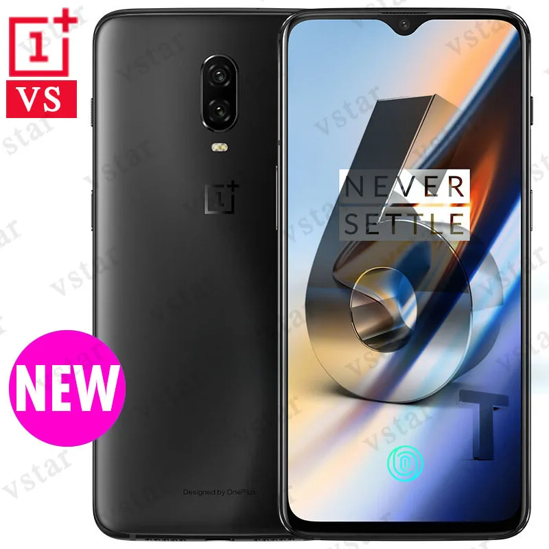 Global Firmware Oneplus 6T 8GB 128GB Mobile Phone 6.41 inch AMOLED Screen Snapdragon 845 Octa Core Android 9.0 Fingerprint NFC
Global Firmware Oneplus 6T 8GB 128GB Mobile Phone 6.41 inch AMOLED Screen Snapdragon 845 Octa Core Android 9.0 Fingerprint NFC