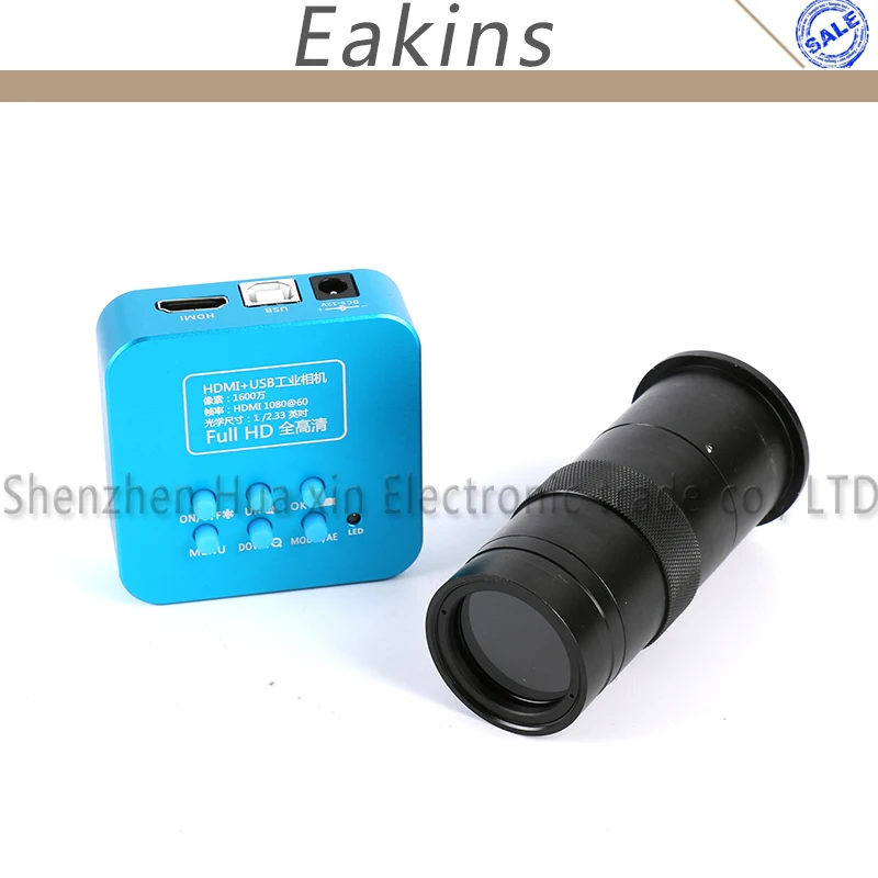 36MP CMOS Full HD 1080P 60FPS HDMI USB HD Output Industry C-Mount Video Microscope Camera+IR Remote Contro+100X C-Mount Lens
36MP CMOS Full HD 1080P 60FPS HDMI USB HD Output Industry C-Mount Video Microscope Camera+IR Remote Contro+100X C-Mount Lens