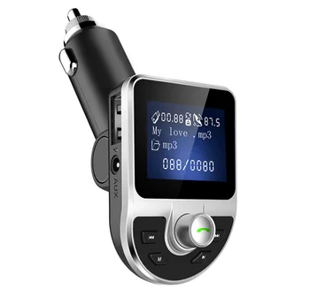 by DHL/Fedex 50pcs Bluetooth Car Kit Handsfree FM Transmitter MP3 Playe Radio AUX LCD screen support TF U disk USB BT39
by DHL/Fedex 50pcs Bluetooth Car Kit Handsfree FM Transmitter MP3 Playe Radio AUX LCD screen support TF U disk USB BT39