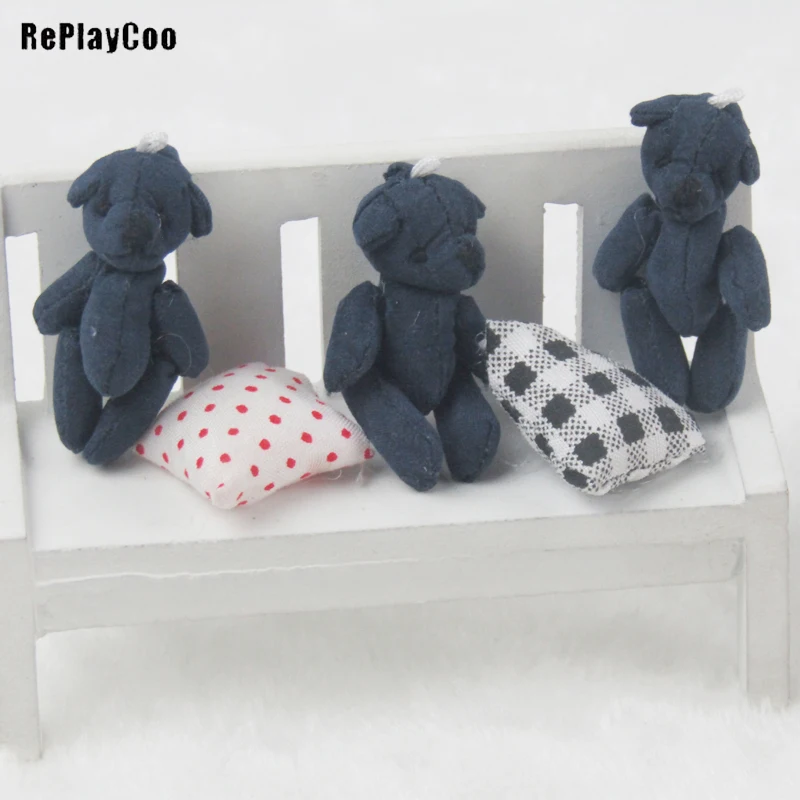 100PCS/LOT Mini Teddy Bear Stuffed Plush Small Bear Stuffed Toys Dark blue Animal Doll 4.5cm Pendant Kids Birthday Gifts GMR047
100PCS/LOT Mini Teddy Bear Stuffed Plush Small Bear Stuffed Toys Dark blue Animal Doll 4.5cm Pendant Kids Birthday Gifts GMR047