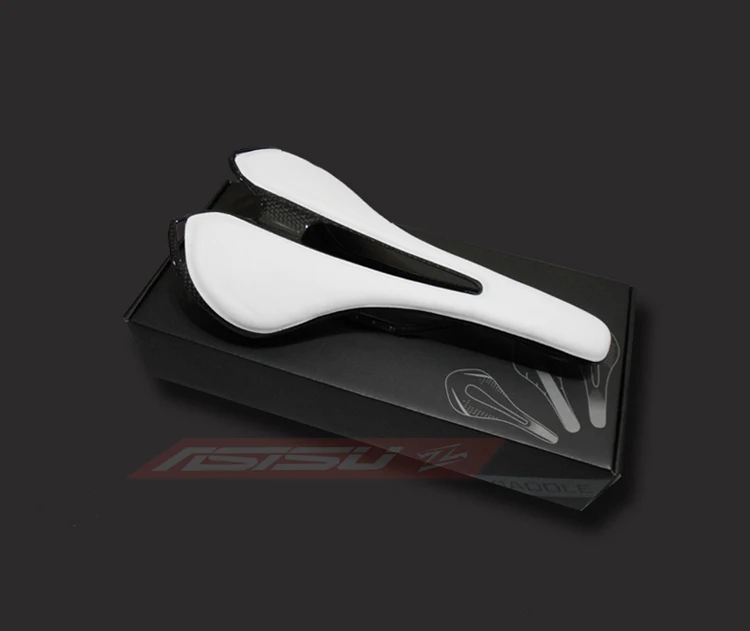 carbon road bike leather saddle
