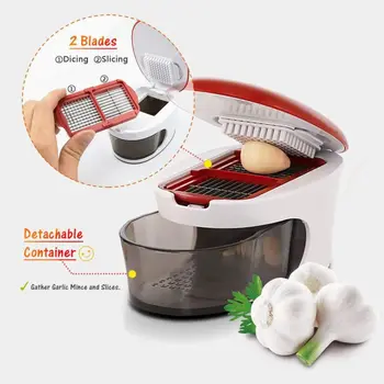 Mini Garlic Press for Kitchen Multi-function Garlic Crusher Stainless Steel Cutting Tools Chopper Manual Kitchen Tool Accessorie 
Mini Garlic Press for Kitchen Multi-function Garlic Crusher Stainless Steel Cutting Tools Chopper Manual Kitchen Tool Accessorie