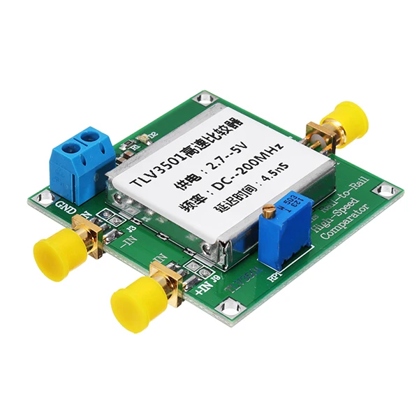 High Speed Comparator Frequency Meter Front-end Shaping Module 4.5ns Ultra High-speed Comparator TLV3501
High Speed Comparator Frequency Meter Front-end Shaping Module 4.5ns Ultra High-speed Comparator TLV3501