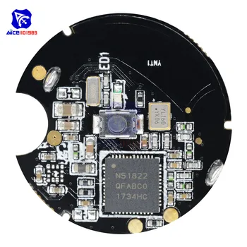 Bluetooth 4.0 nRF51822 Wireless Board Module for Arduino iBeacon Base Station Intelligent Control System Beacon 2V-3.3V
Bluetooth 4.0 nRF51822 Wireless Board Module for Arduino iBeacon Base Station Intelligent Control System Beacon 2V-3.3V