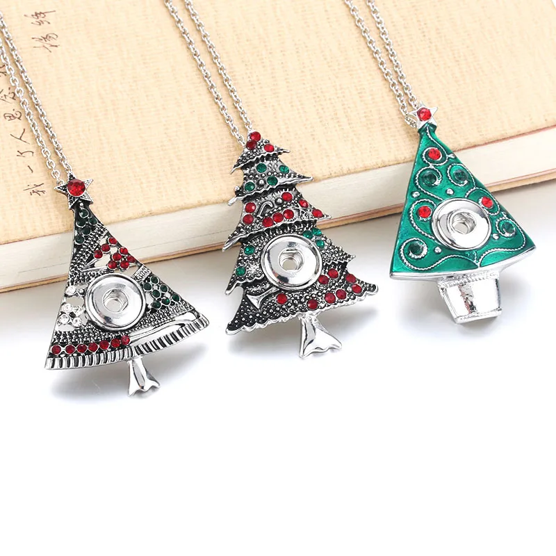 Boom Life Snap Jewelry Christmas Tree Metal Crystal Pendant Necklaces Fit DIY 12MM Snap Buttons Necklaces Women 030217
Boom Life Snap Jewelry Christmas Tree Metal Crystal Pendant Necklaces Fit DIY 12MM Snap Buttons Necklaces Women 030217