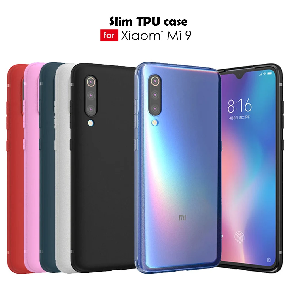 Xiaomi Mi 9 SE 9T case silicone cover. TPU slim cover case for Xiaomi mi 9 SE 9T mi9 coque global version on 360
Xiaomi Mi 9 SE 9T case silicone cover. TPU slim cover case for Xiaomi mi 9 SE 9T mi9 coque global version on 360