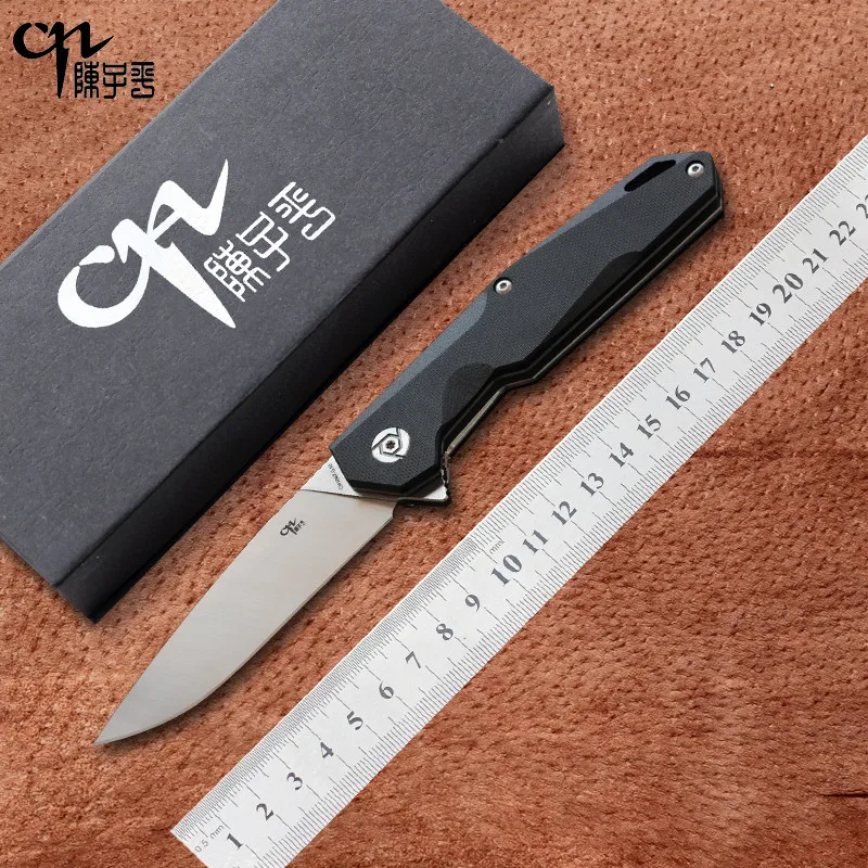 NEW CH1047 G10 folding knife D2 blade ball bearing G10+steel handle outdoor survival hunting camping fruit knife EDC tools
NEW CH1047 G10 folding knife D2 blade ball bearing G10+steel handle outdoor survival hunting camping fruit knife EDC tools