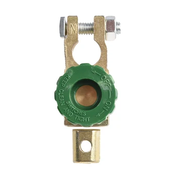 High Quality Car Motorcycle Battery Terminal Link Quick Cut-off Switch Rotary Disconnect Isolator Car Truck Auto Vehicle Parts
High Quality Car Motorcycle Battery Terminal Link Quick Cut-off Switch Rotary Disconnect Isolator Car Truck Auto Vehicle Parts