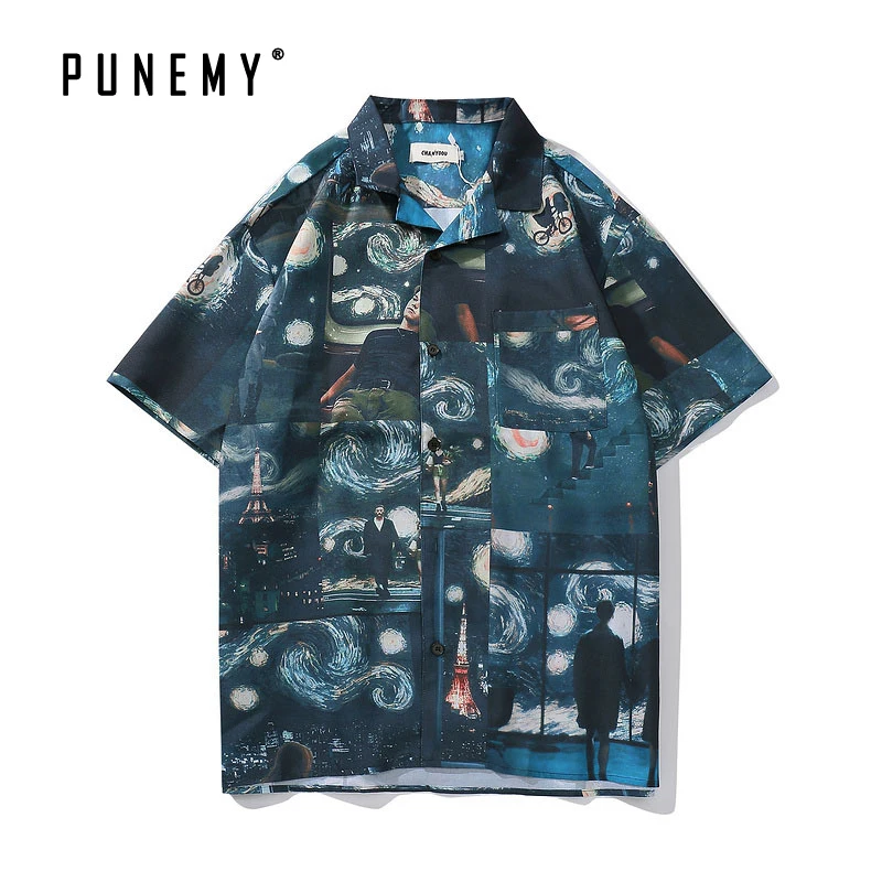 Men Vintage Shirts Full Starry Sky Print Oversize Hip Hop Streetwear Summer Beach Aloha Harajuku Style Top Tees 2019 Summer New
Men Vintage Shirts Full Starry Sky Print Oversize Hip Hop Streetwear Summer Beach Aloha Harajuku Style Top Tees 2019 Summer New