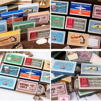 60Pc/box Creative Vintage Matchbox Stickers Plant Travel Writable Paper Scrapbook Pragmatism Stationery School Office Supplies
60Pc/box Creative Vintage Matchbox Stickers Plant Travel Writable Paper Scrapbook Pragmatism Stationery School Office Supplies