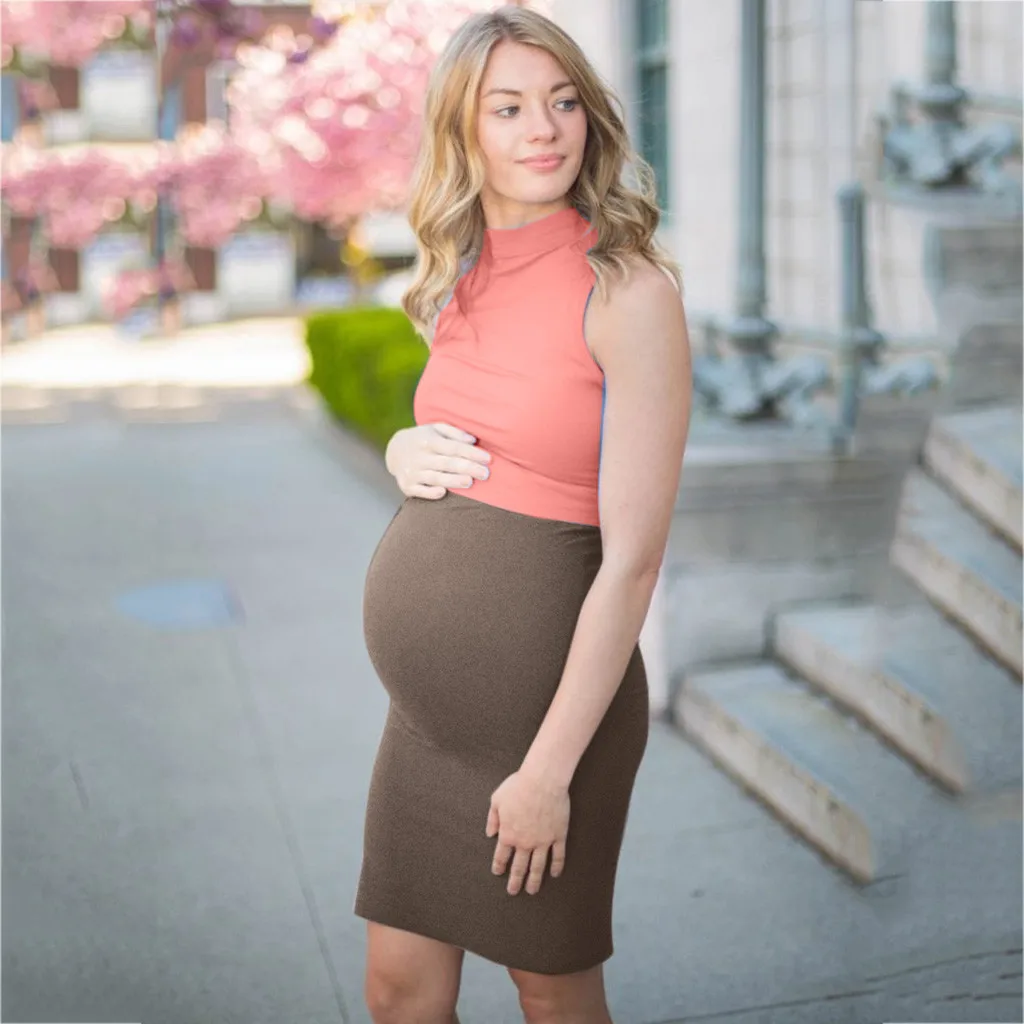 Women Maternity Dresses Elegant Summer Loose Sleeveless Halter Panelled Dress Pregnancy Dresses Plus Size sukienka ciazowa
Women Maternity Dresses Elegant Summer Loose Sleeveless Halter Panelled Dress Pregnancy Dresses Plus Size sukienka ciazowa